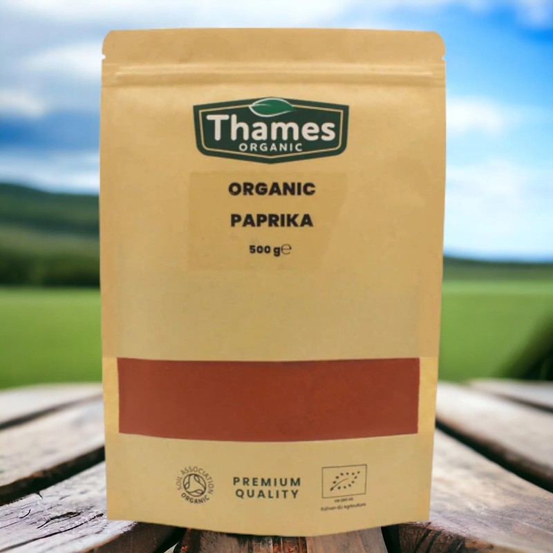 Organic Paprika-Certified Organic, Non-GMO, Vegan, No Additives, No Preservatives, Resealable