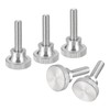 sourcing map M5x20mm Knurled Thumb Screws, 5pcs 304 Stainless Steel