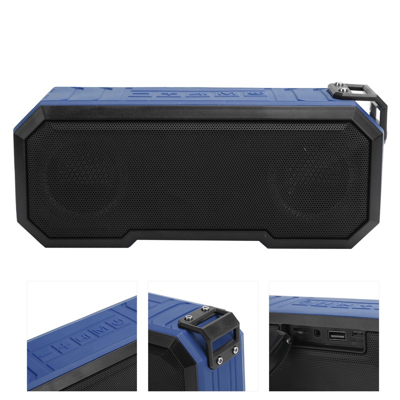 Wireless Bluetooth Speaker IPX7 Waterproof Flash Light Speaker Bass Stereo
