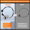 Yinlowa Side Door Latch Cable Rear Right Passenger Side for