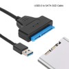 USB3.0 to SATA SSD Cable Data Transfer Connection Line for