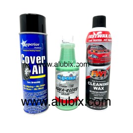 Coverall Fastwax Aqua Gloss Auto Detailing kit of 3