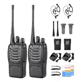Baofeng Pack 2 Radios De Comunicacion Wolki Talkie Baofeng 888s