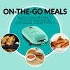 Nostalgia MyMini Personal Sandwich Maker, Nonstick Panini Press, Pizza Pockets,
