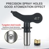 TUDUD Airless Spray Tips 6 Reversible Spray Nozzle Tips with