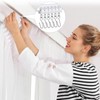 Ceiling Curtain Track Flexible Bendable Ceiling Rail Curtain Tracks Set