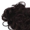 Men Short Black Wigs Soft Texture Breathable Adjust Net Firmly