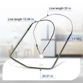 WR02X12603 Defrost Heater, 1476453 Refrigerator Defrost Heater Compatible With GE GFSS6KKXASS DFSF9VKBABB, Fridge Defrost Heater Replace AH2322740, EA2322740, PS2322740, AP4345195