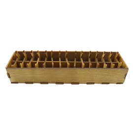 Ieron Wooden Animal Bobbin Set Creative Animal Bobbin Set Design Embroidery Floss Organizer Box With Bobbins DIY Thread And Bobbin Organizer For Embroidery Floss(Rabbit)