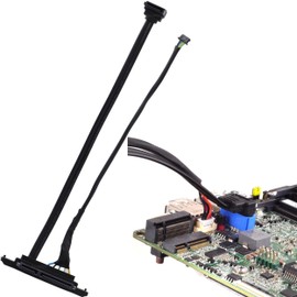 Deal4GO 22-pin SATA Hard Drive Cable Power Cord & HDD Cables Replacement for Intel NUC 5 NUC6 NUC7 Mini PC NUC7i7BNH NUC6CAYH NUC5i5RYH, white