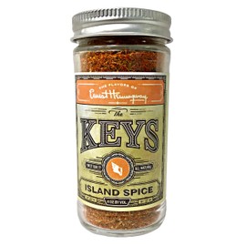 The Flavors of Ernest Hemingway BBQ Rub Seasoning Spice, Handcrafted In Small Batches, Gluten-Free No MSG, Four Ounces Pack of One, The Keys Island Spice
