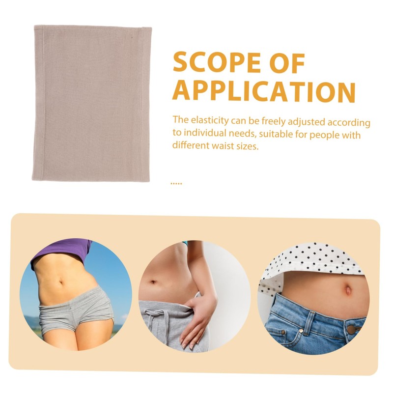 BESPORTBLE Cotton Stomach Warming Belt Thickened Waist Support for Daily