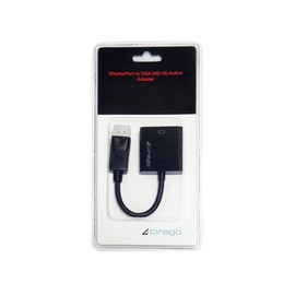 Cirago DisplayPort to VGA Active Adapter (DPA1011),Black