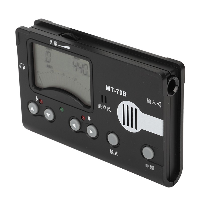 MT 70B Digital Metronome Tuner Tone Generator Guzheng Tuner with