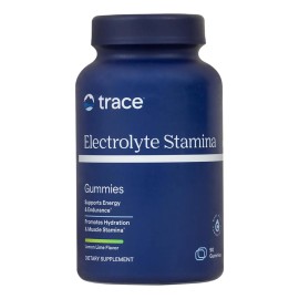 Trace Minerals Gomitas Con Electrolitos 263 Mg 90 Gom Sabor Lima-limon