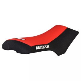 Enjoy Mfg 2005-2017 Arctic Cat 400 500 650 700 750 1000 Seat Cover BLACK RED GRIPPER #387