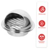 Gadpiparty Stainless Steel Exhaust Vent Cover Wall Mount Soffit Vent