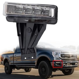 munirater Fog Lamp Left Side Replacement for 2020 2021 2022 F250 F350 F450 LC3Z15201C, FO2592260