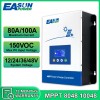 EASUN 80A 100A MPPT Solar Panel Regulator Battery Charge Controller