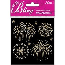 EK Success Jolee's Boutique Bling, Fireworks Gold