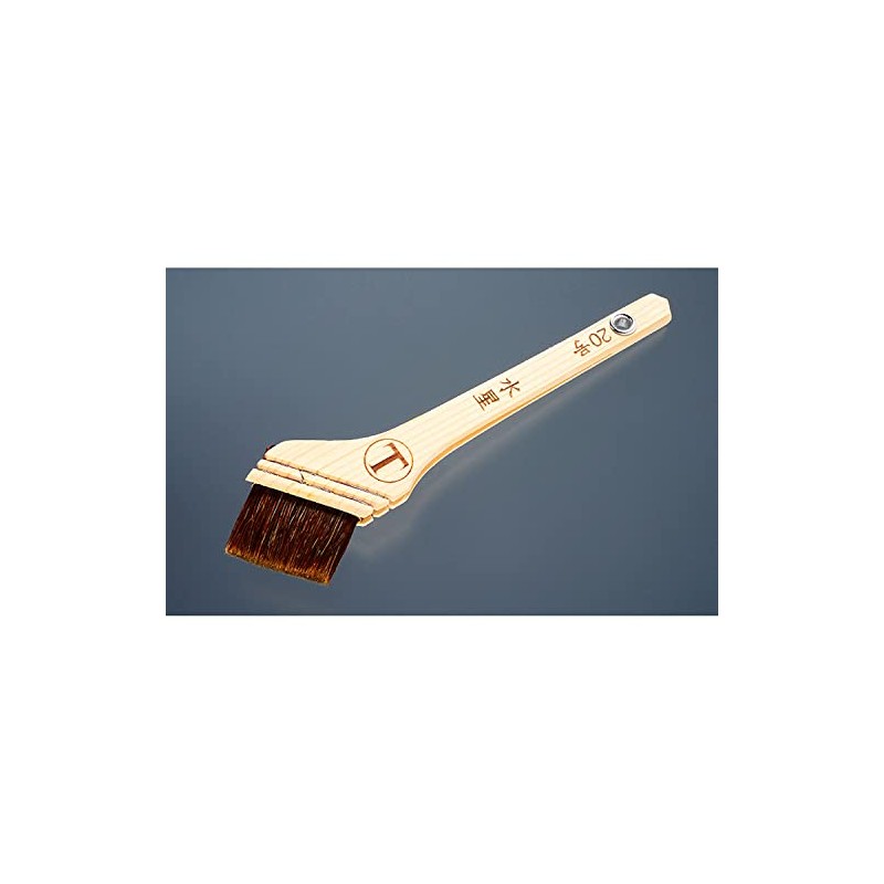 Otsuka Brush Marte Mercury Corner Cutting Brush for Painting Red