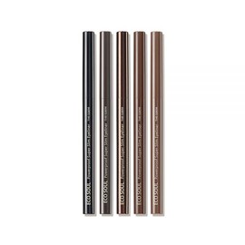 The Saem Eyeliner Eco Soul Power Proof Ultra Slim Daily 5 Colors Collection (2 packs) / 더샘 아이라이너 에코 소울 파워프루프 초슬림 데일리 5colors 모음 택 2개입