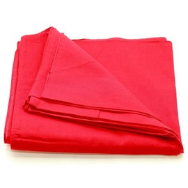 Paisley One Dozen Cowboy Bandanas (Plain Red, 22 X 22 in)