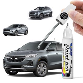XTryfun WA464C G9K Satin Steel Metallic Touch Up Paint Compatible with Buick, DIY Car Paint Scratch Repair, Automotive Paints, Quick & Easy Fix Scratch Repair for LaCrosse/Enclave/Envision