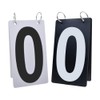 TOPTIE 2 Sets Tennis Score Keeper Visible 0-9 Double Sides
