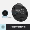 DELUX Wireless Ergonomic Mouse for Small Hands 2.4G 75g Lightweight