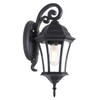 GOALPLUS Dusk to Dawn Wall Light for Porch, Black Exterior
