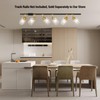 VANoopee H Type Track Lighting Heads E26 Track Light Ceiling