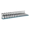 Capri Tools 3/8 in. Drive Master Chrome Socket Set, 6-Point,