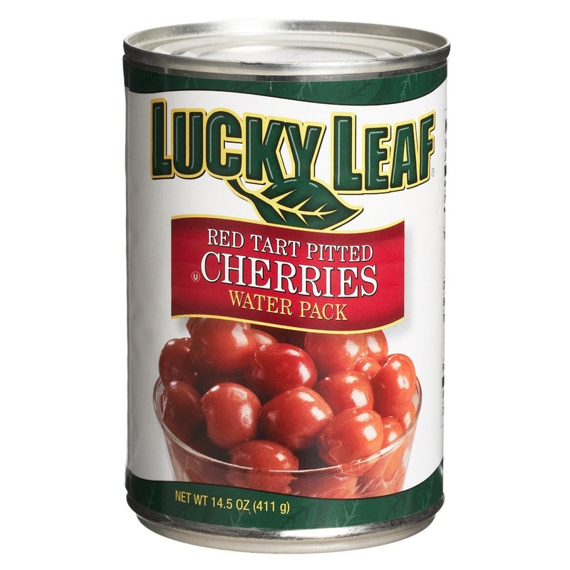 Lucky Leaf Red Tart Pitted Cherries Packed in Water 14.5oz