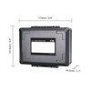 JJC 3.5 inch External Hard Drive Disk Case Portable Carrying