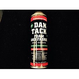 Dan Tack Professional Quality Foam & Fabric Spray Glue / Adhesive Big Can 12 oz supplier_onlinepromusic