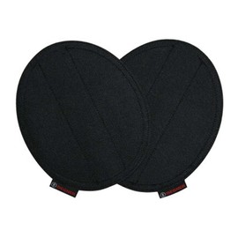 DEGNER Guard Kun BB-2 Motorcycle Guard Bank Sensor Base Guard for Motorcycles, Protects Sensor Base, Set of 2, Black