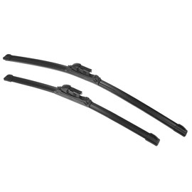 X AUTOHAUX 1 Pair 24"+19" Front Windshield Wiper Blade for VW Jetta 12-23 Replacement Set with Upgraded Stability All Weather Top-Lock, Not J/U Hook