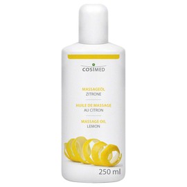 cosiMed Massageöl Zitrone, Massage Öl, Wellness, Therapie, 250 ml