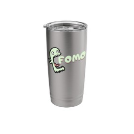 Master Of Fomo Fear of missing out crypto or stock exchange Stainless Steel Insulated Tumbler