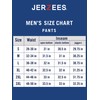 Jerzees mens Fleece Sweatpants, Elastic Bottom - Black, X-Large US