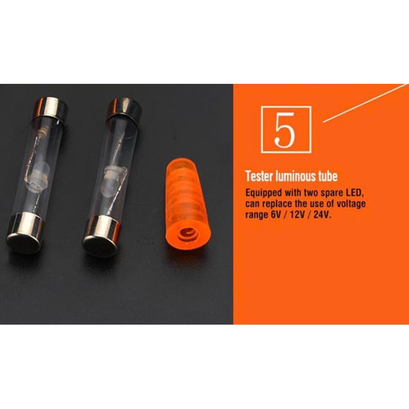 Edward Tools Pro Auto Circuit Tester Probe - LED Bulb