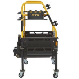 BigToolRack | Long Handle Tool Holder | Easily Attaches to Ultimate Rack and YardRack | Tractor Accessories | 5 in 1 Capabilities