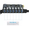 RIITOP USB 3.0 PCI-e Expansion Card 7Port, RIITOP PCI-e x1