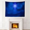 Corfoto Blue Starry Night Sky Backdrop Fabric - Star of