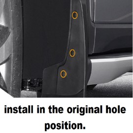 Kinwrdsn Mud Guard Mud Flaps Guards Splash All Weather Guard Mud for 2015-2023 Chevy Colorado Mudguards Mudflaps Guards Front & Rear Set of 4