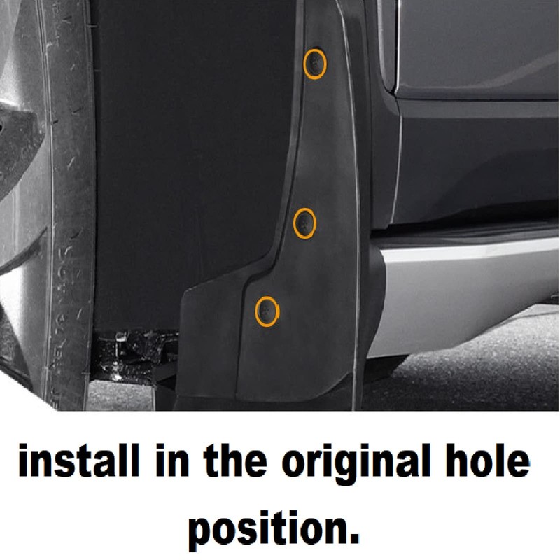 Kinwrdsn Mud Guard Mud Flaps Guards Splash All Weather Guard