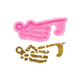 Keychain Silicone Molds Key Style Jewelry Pendant Making Molds for DIY Jewelry Making Casting Molds Craft