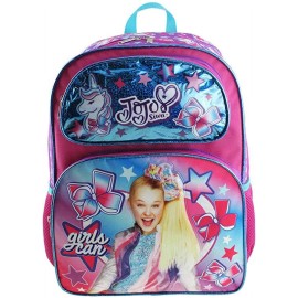 Jojo Siwa Large Backpack - JoJo Siwa - Girls Can Shiny 16" School Bag NEW
