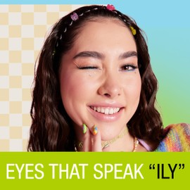 Ardell Winks Be Yourself Lashes, ILY, Eye-Enhancing Black Strip Lash, 1-pair